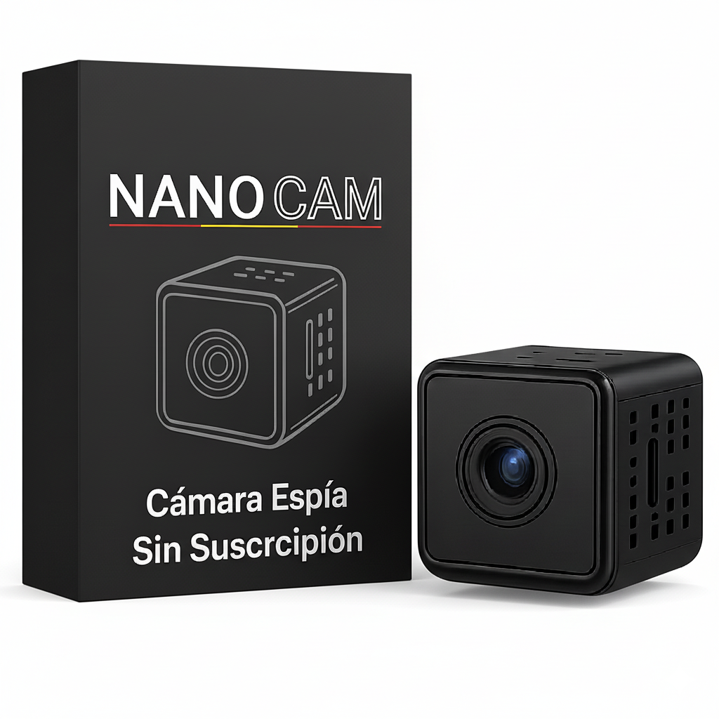 NANOCAM™ – Cámara de Vigilancia Inalámbrica para Exterior 1080P WiFi de Fácil Instalación