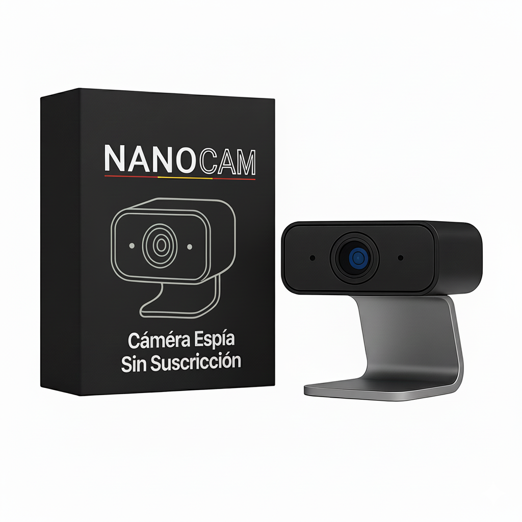 NANOCAM™ – Cámara de Vigilancia Inalámbrica con Visión Nocturna y Detección de Movimiento