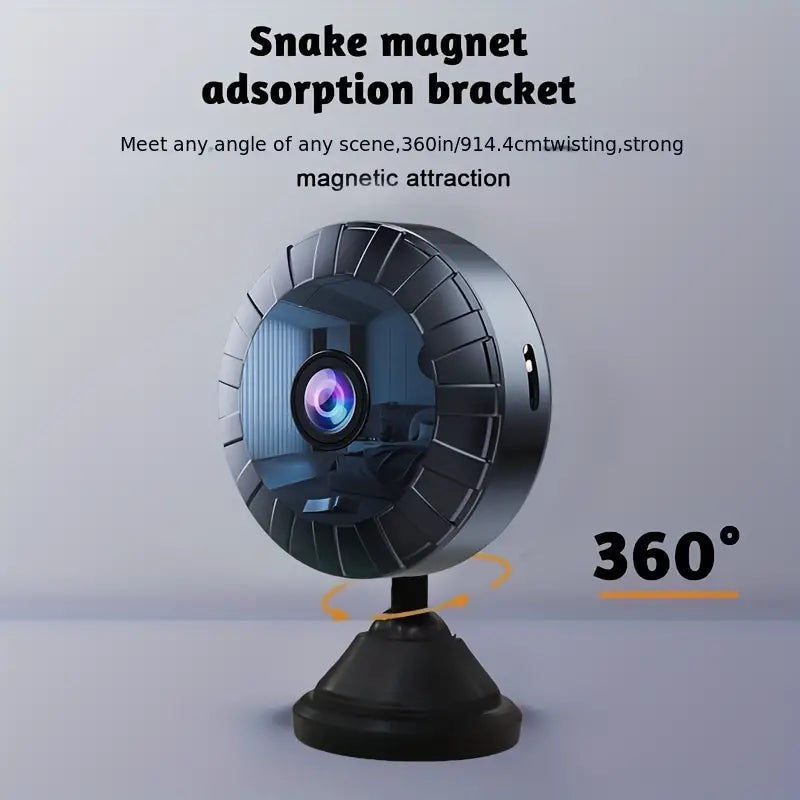 NANOCAM™ – Cámara Espía 4K WiFi con Visión Nocturna y Detección de Movimiento