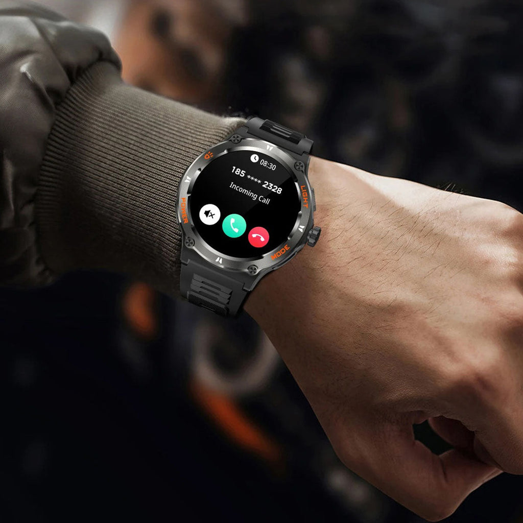 NANOCAM™ – Reloj Inteligente para Hombre con Pantalla HD y Brújula Integrada