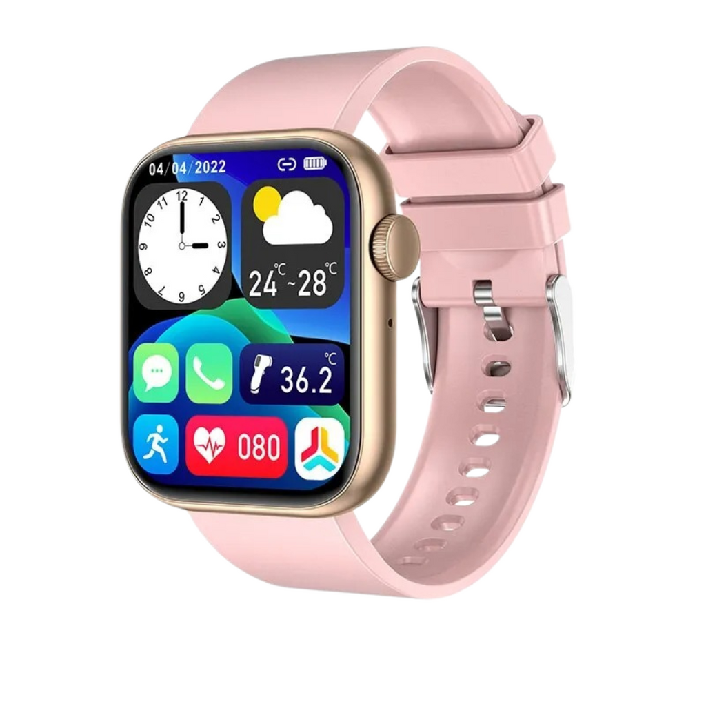 NANOCAM™ – Reloj Inteligente Femenino Resistente al Agua con Seguimiento de Salud