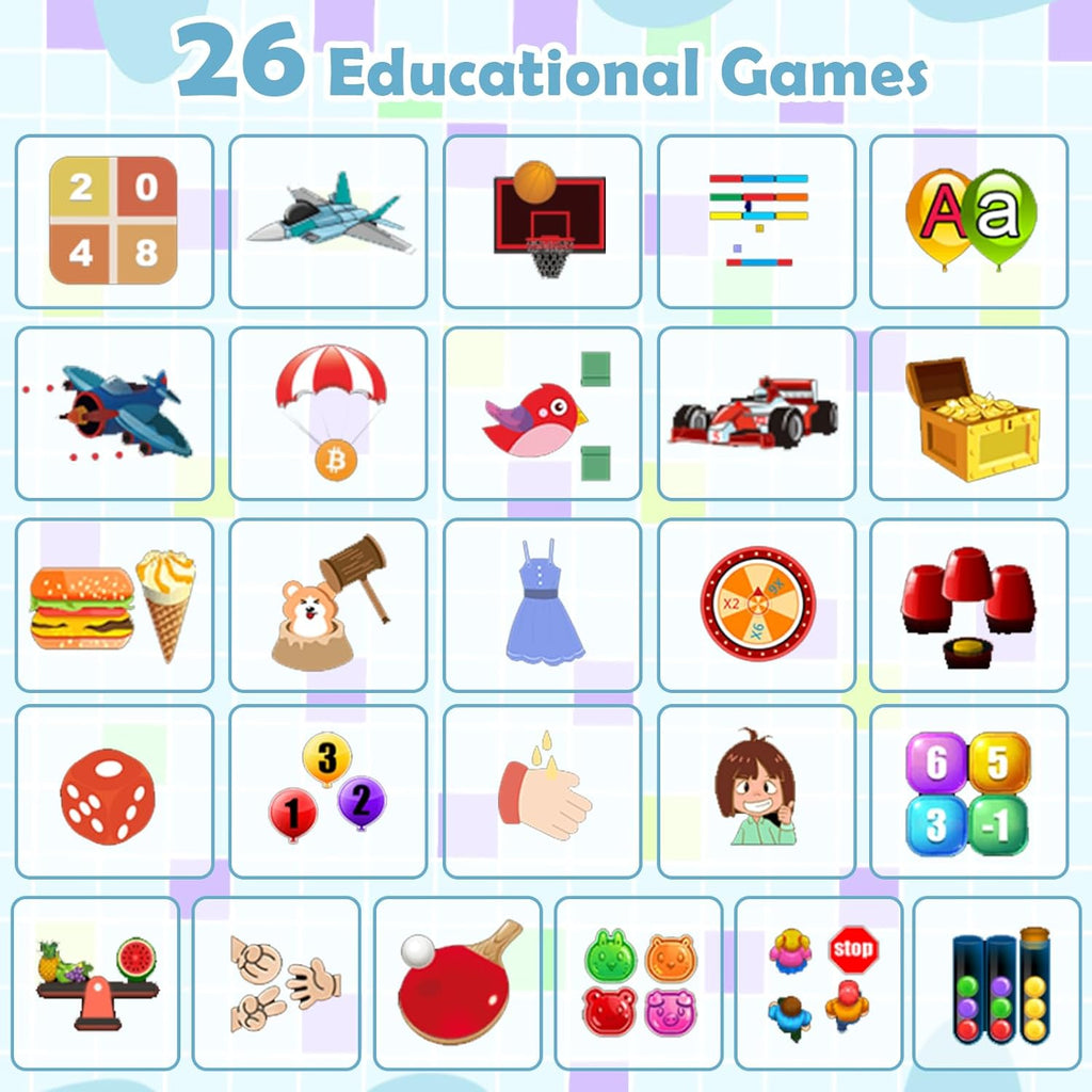 NANOCAM™ – Reloj Inteligente para Niños con Cámara HD y 26 Juegos Educativos