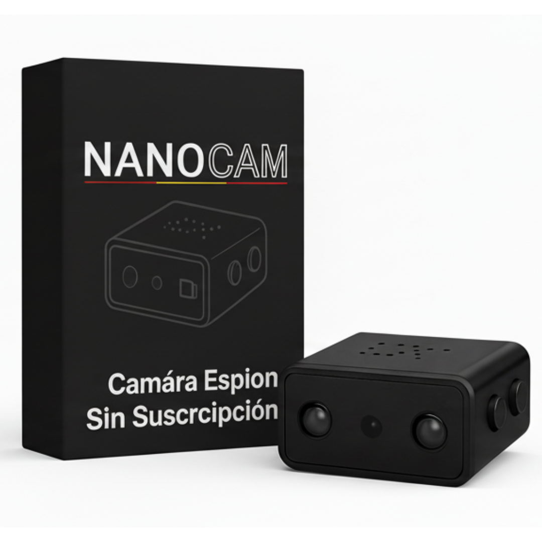 NANOCAM™ – Cámara de Vigilancia Inalámbrica Full HD con Visión Nocturna