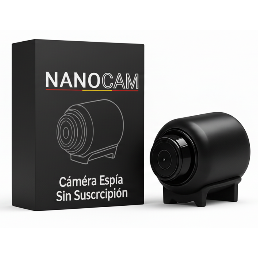 Nanocam™ – Mini Cámara Espía HD con Visión Nocturna y Detección de Movimiento